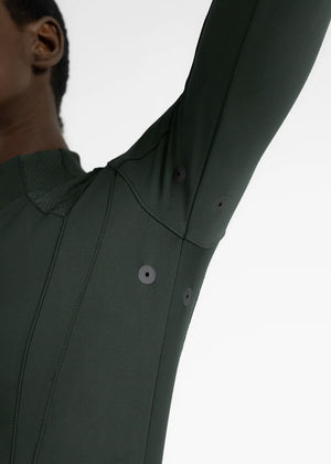Maximilian Frame Long Sleeve Base Layer (Hunter Green)