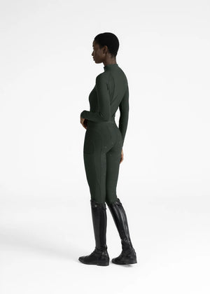 Maximilian Frame Long Sleeve Base Layer (Hunter Green)