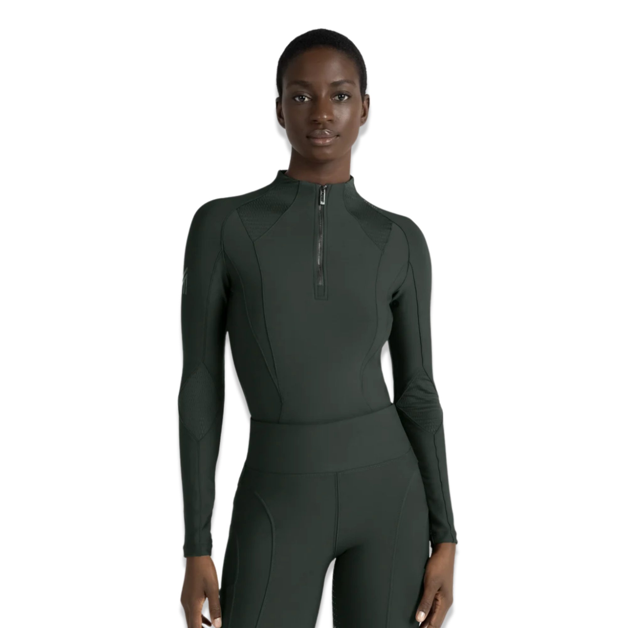 Maximilian Frame Long Sleeve Base Layer (Hunter Green)