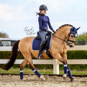 Equito Zadeldek - Navy Shimmer