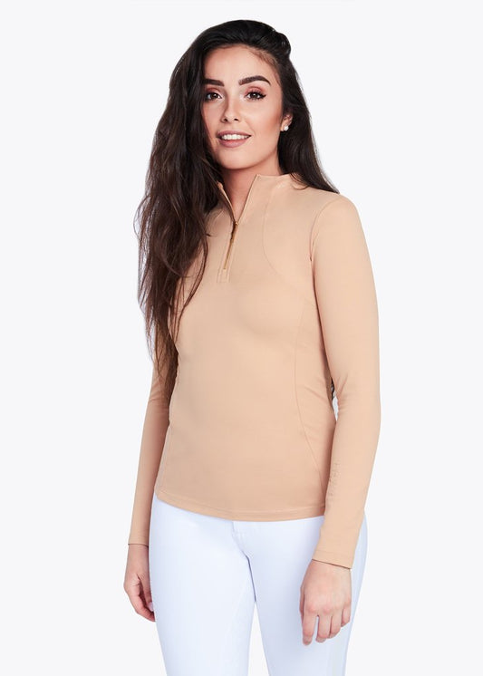 Maximilian Long Sleeve Base Layer - Nude - Horse Musthaves