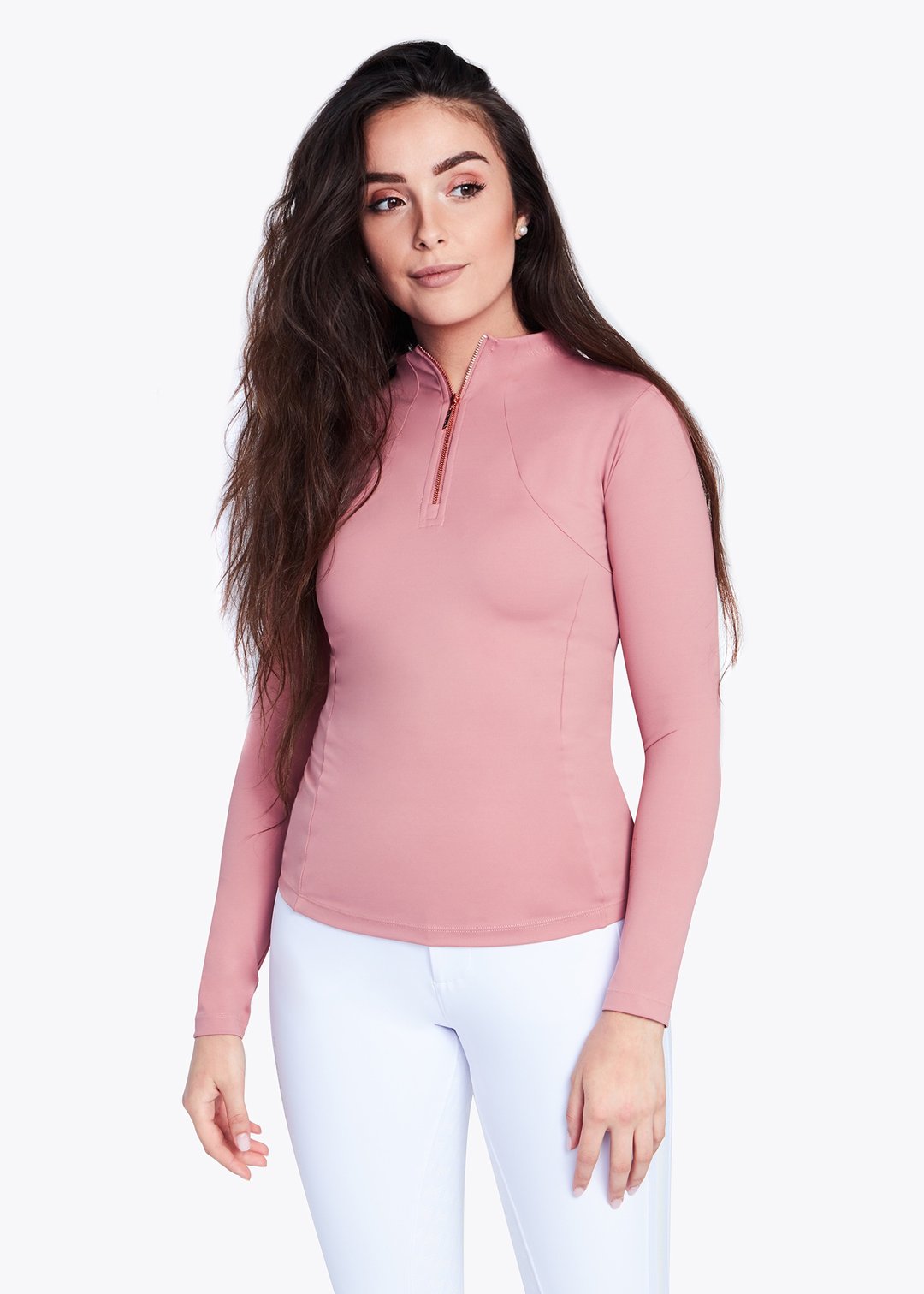 Maximilian Long Sleeve Base Layer - Blossom - Horse Musthaves