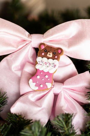 Candy Horse Christmas 2025 Cookie Teddy Bear
