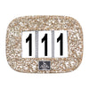 SD® Glitter Nummerhouder - Gold - Horse Musthaves
