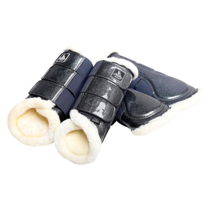 SD® HOLLYWOOD GLAMOROUS Dressage Boots - Dark Shadow Glitz - Horse Musthaves