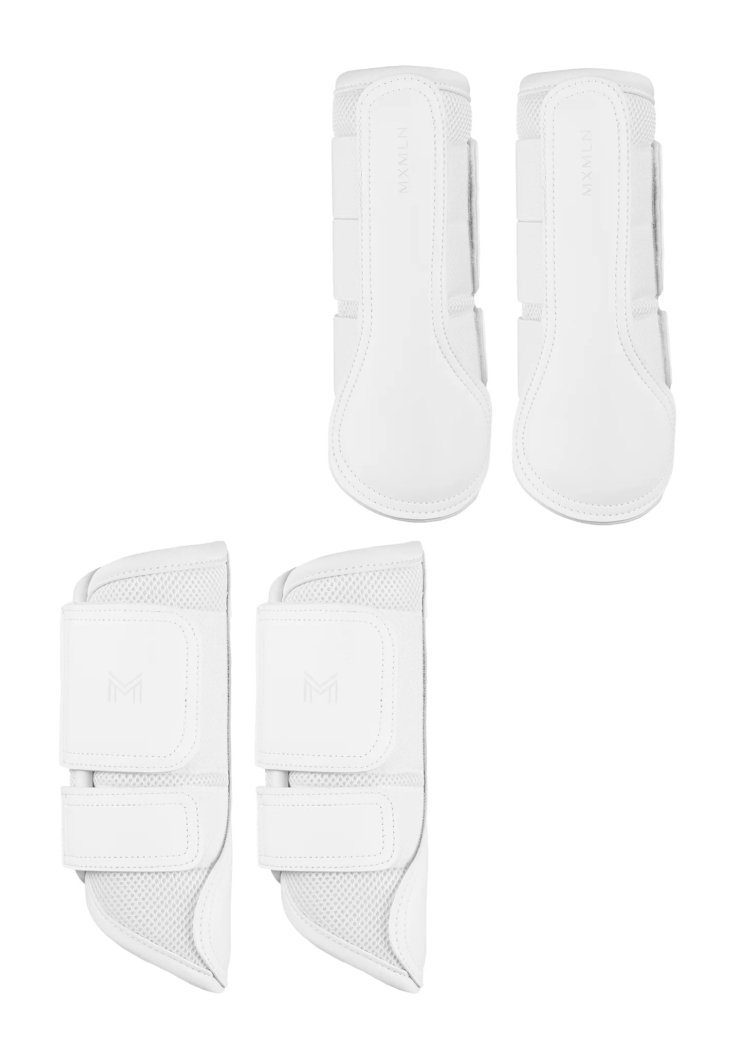 Maximilian 4-Pack Ego Brushing Boots (Wit)