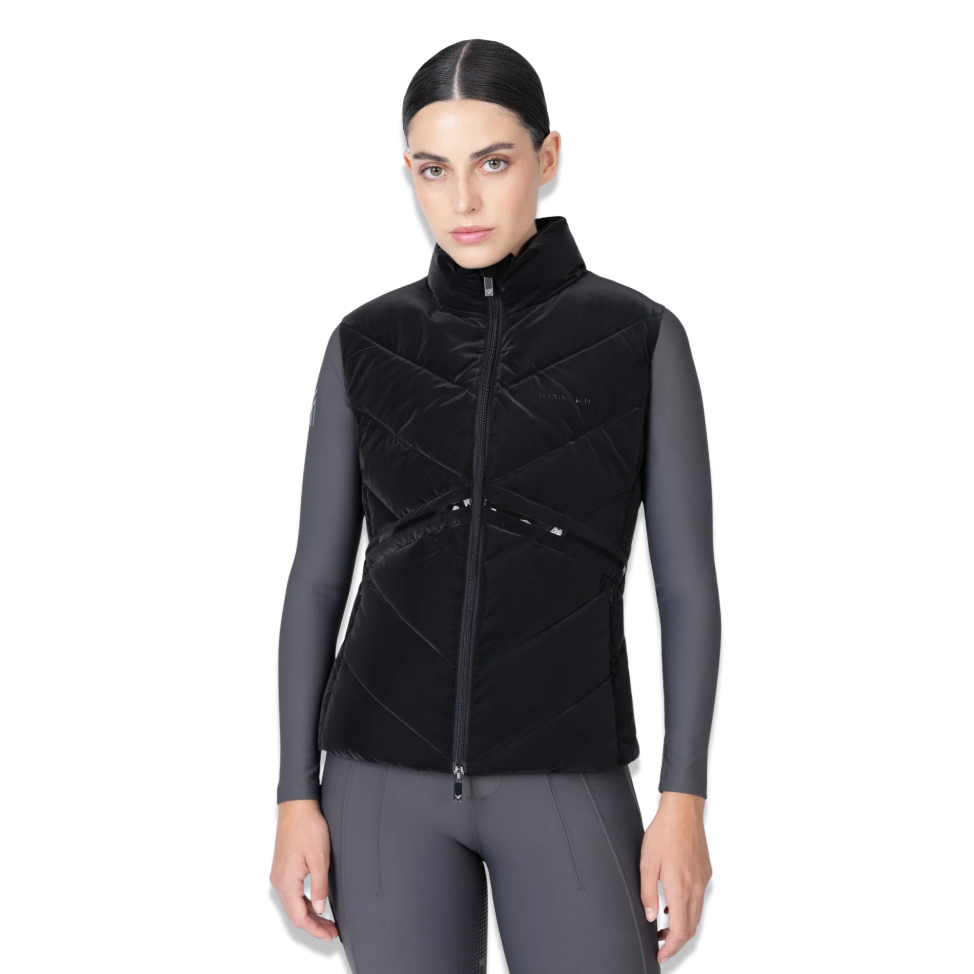 Maximilian Astro Puffer Vest (Zwart)