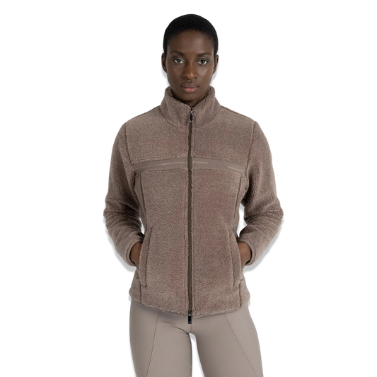 Maximilian Ciare Teddy Jacket (Taupe)