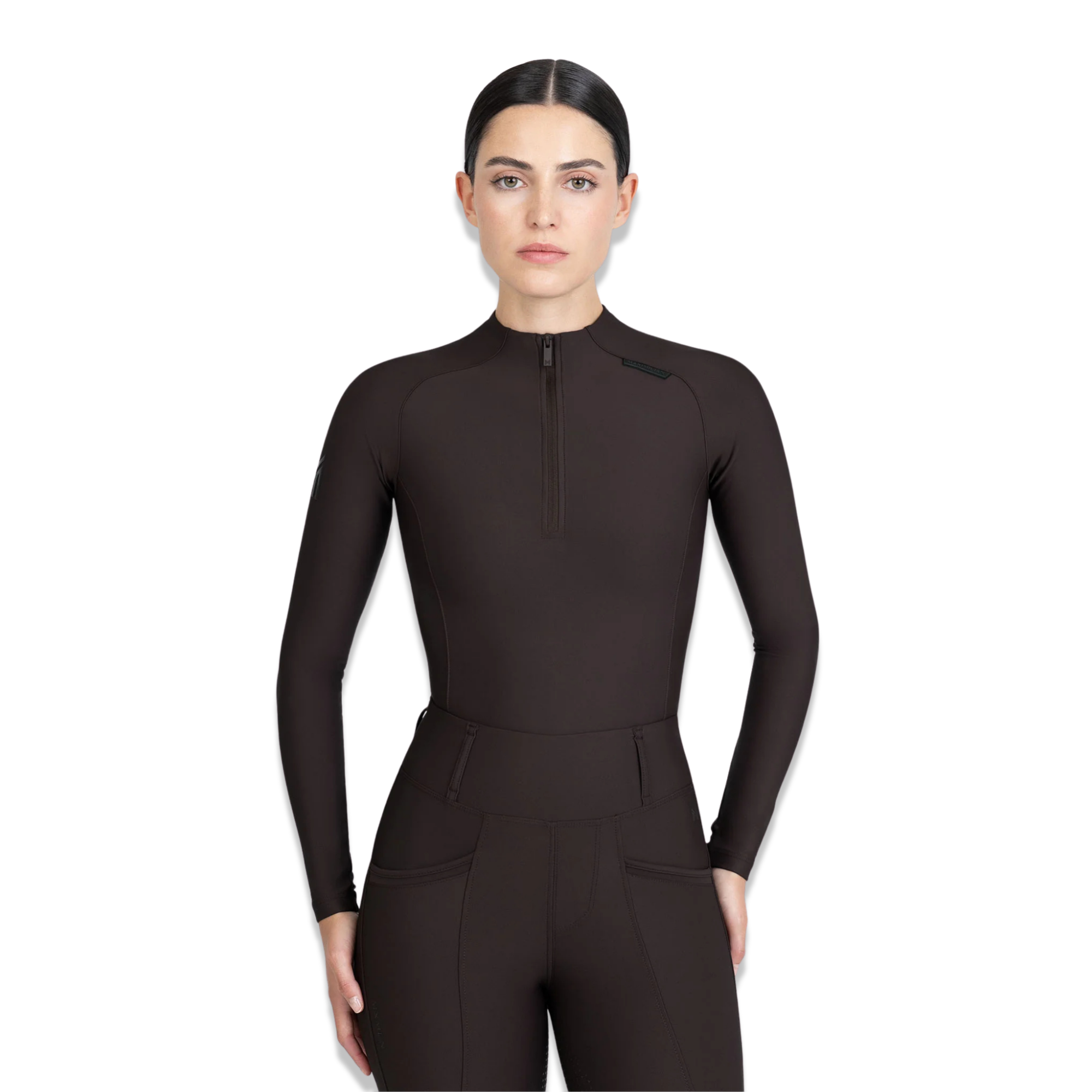 Maximilian Origin Long Sleeve Base Layer (Espresso)