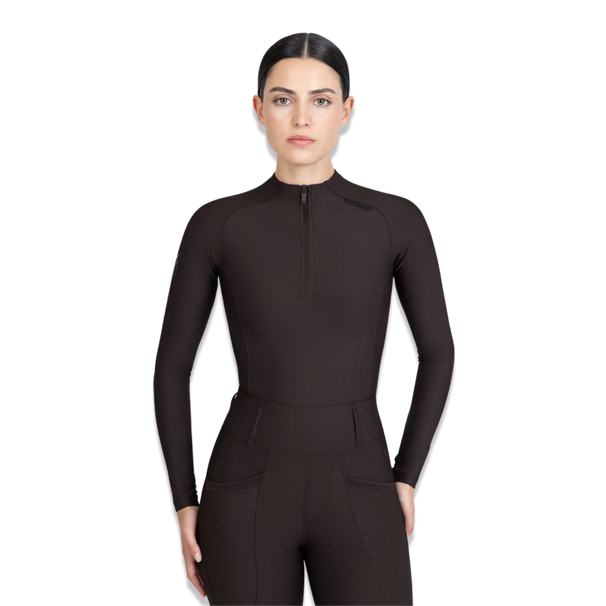Maximilian Origin Long Sleeve Base Layer (Espresso)