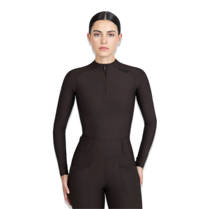 Maximilian Origin Long Sleeve Base Layer (Espresso)