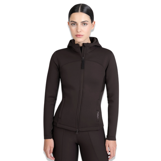 Maximilian Wolt Zip Hoodie (Espresso)