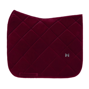 Maximilian Velvet Dressuur Zadeldek (Ruby)