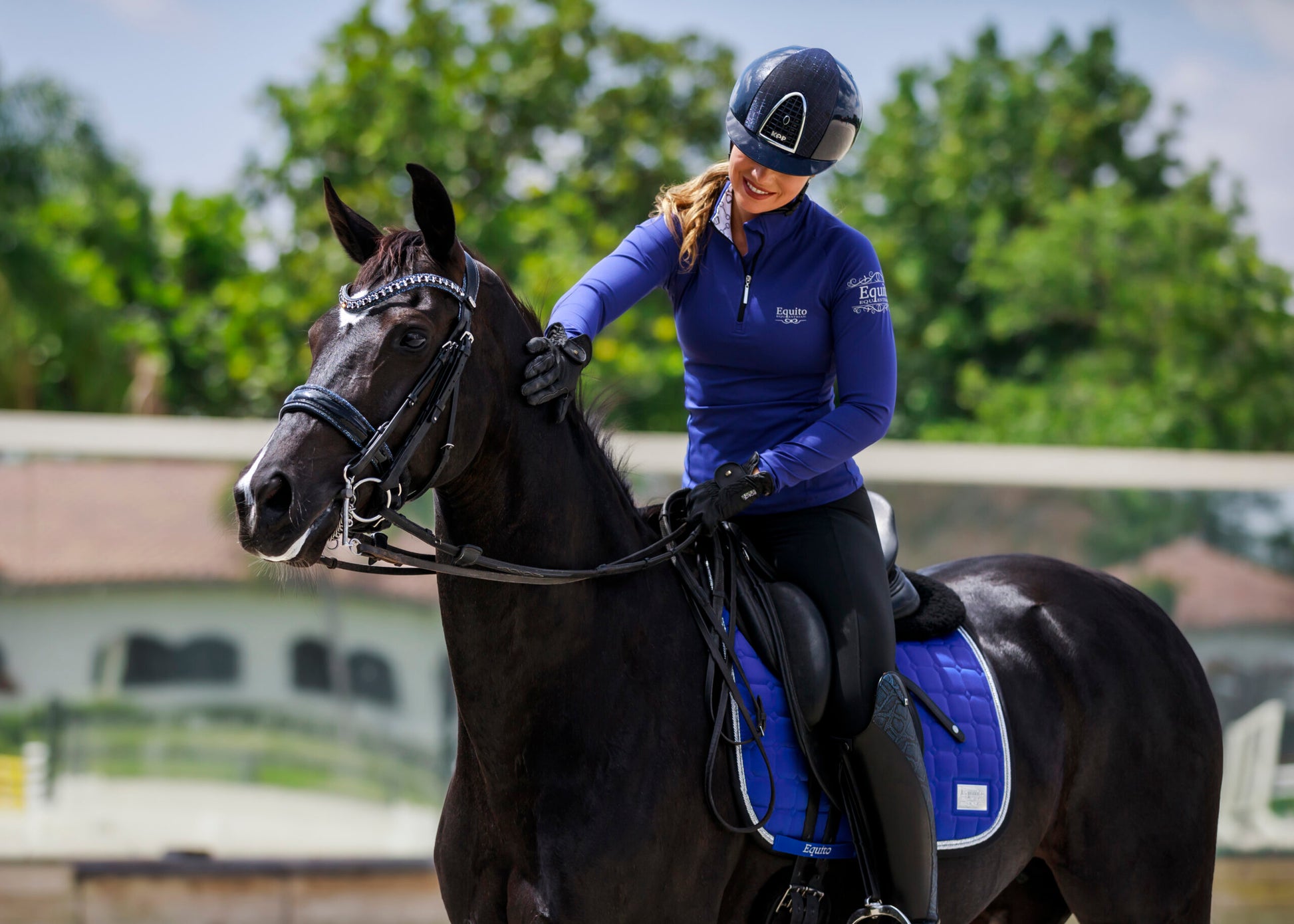 Equito Zadeldek - Royal Blue - Horse Musthaves