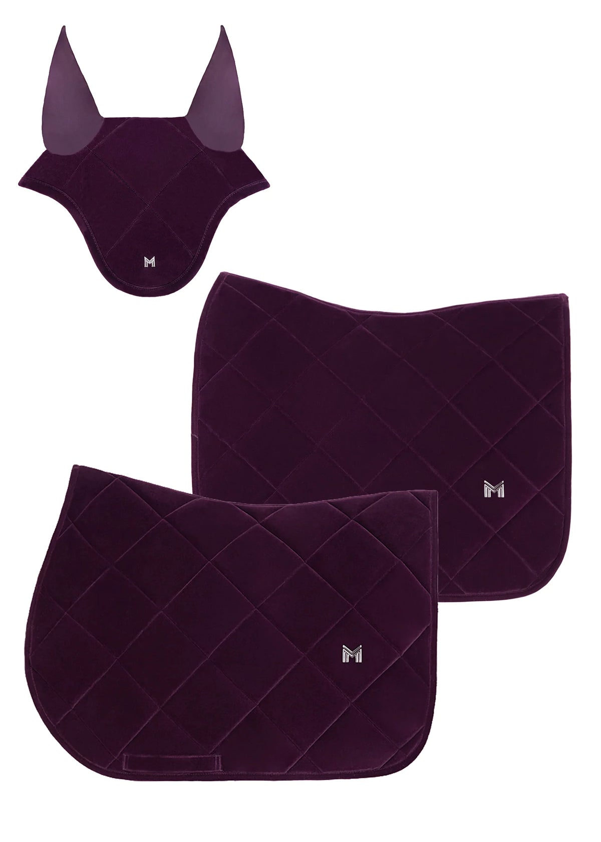 Maximilian Velvet Oornetje (Amethyst)