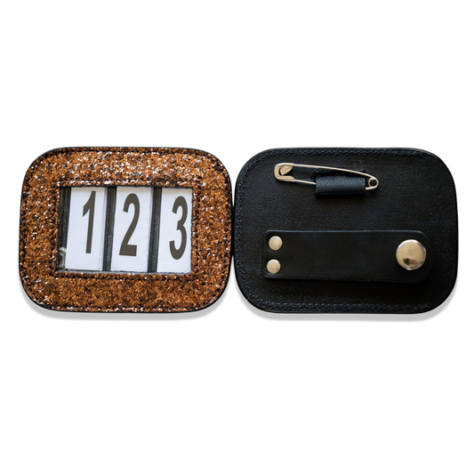 HB Showtime Bridle Number (Copper)