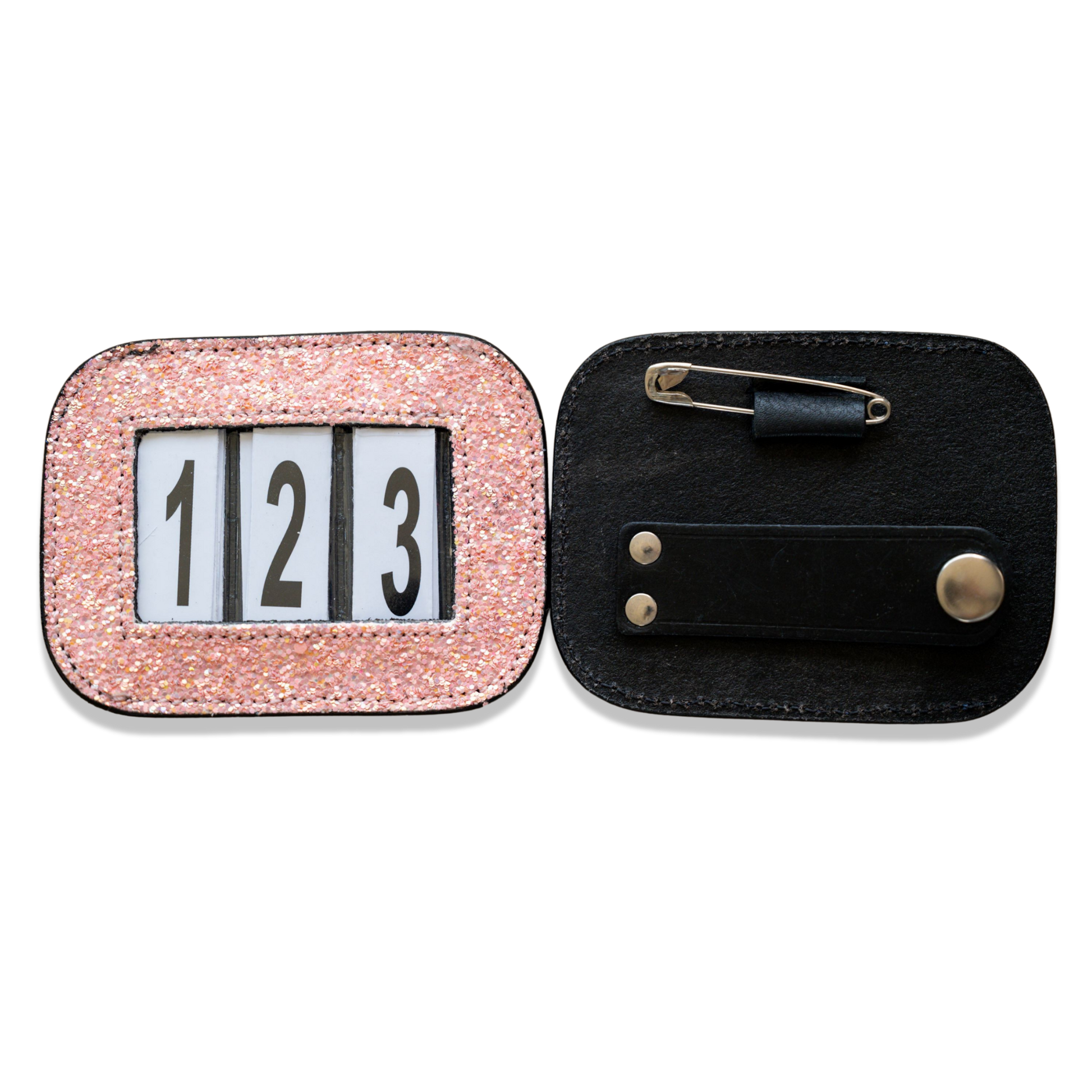 HB Showtime Bridle Number (Pink)