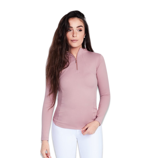 Maximilian Long Sleeve Base Layer (Rose Taupe)