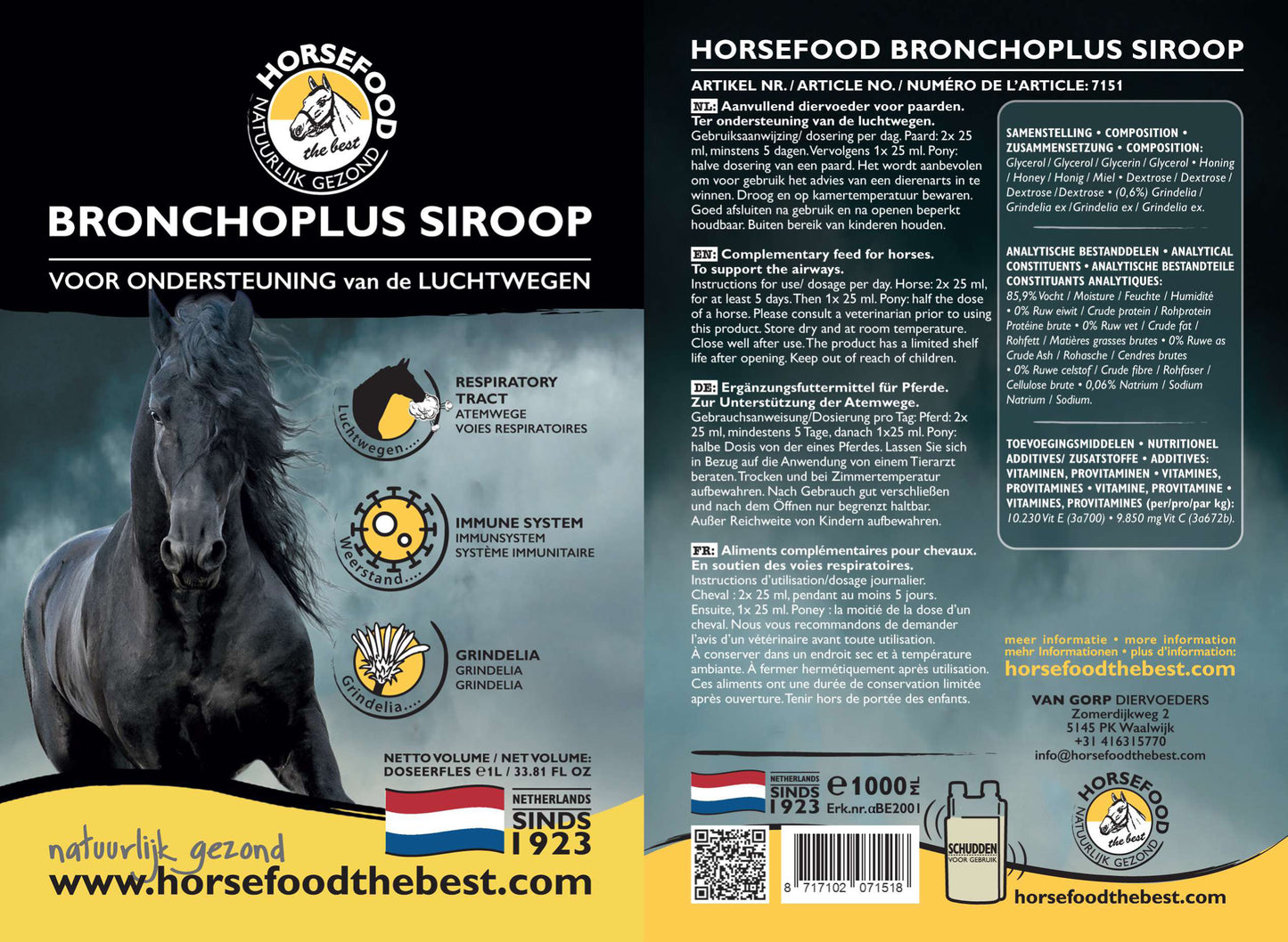 Horsefood Bronchoplus Siroop