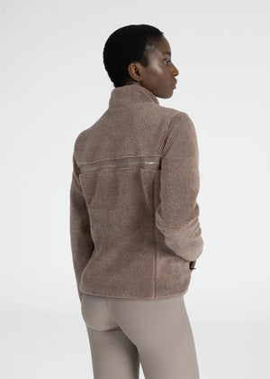 Maximilian Ciare Teddy Jacket (Taupe)
