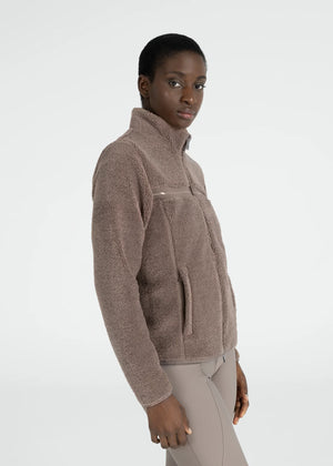 Maximilian Ciare Teddy Jacket (Taupe)