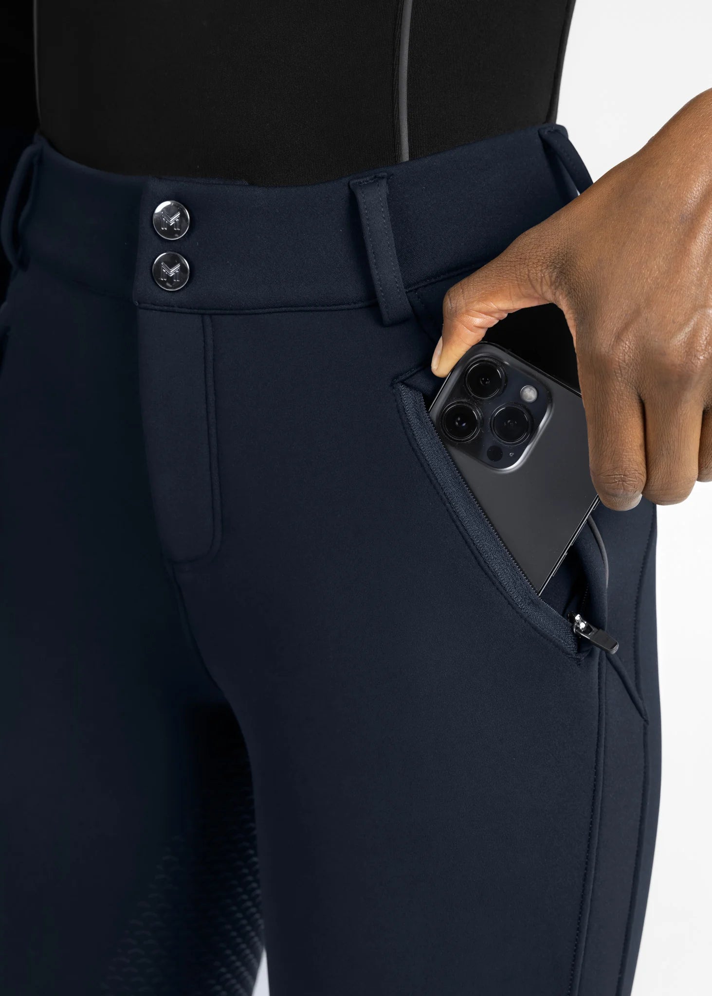 Arctic Fleeced Rijbroek - Atlantic