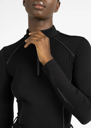 Arctic Fleeced Base Layer - Zwart