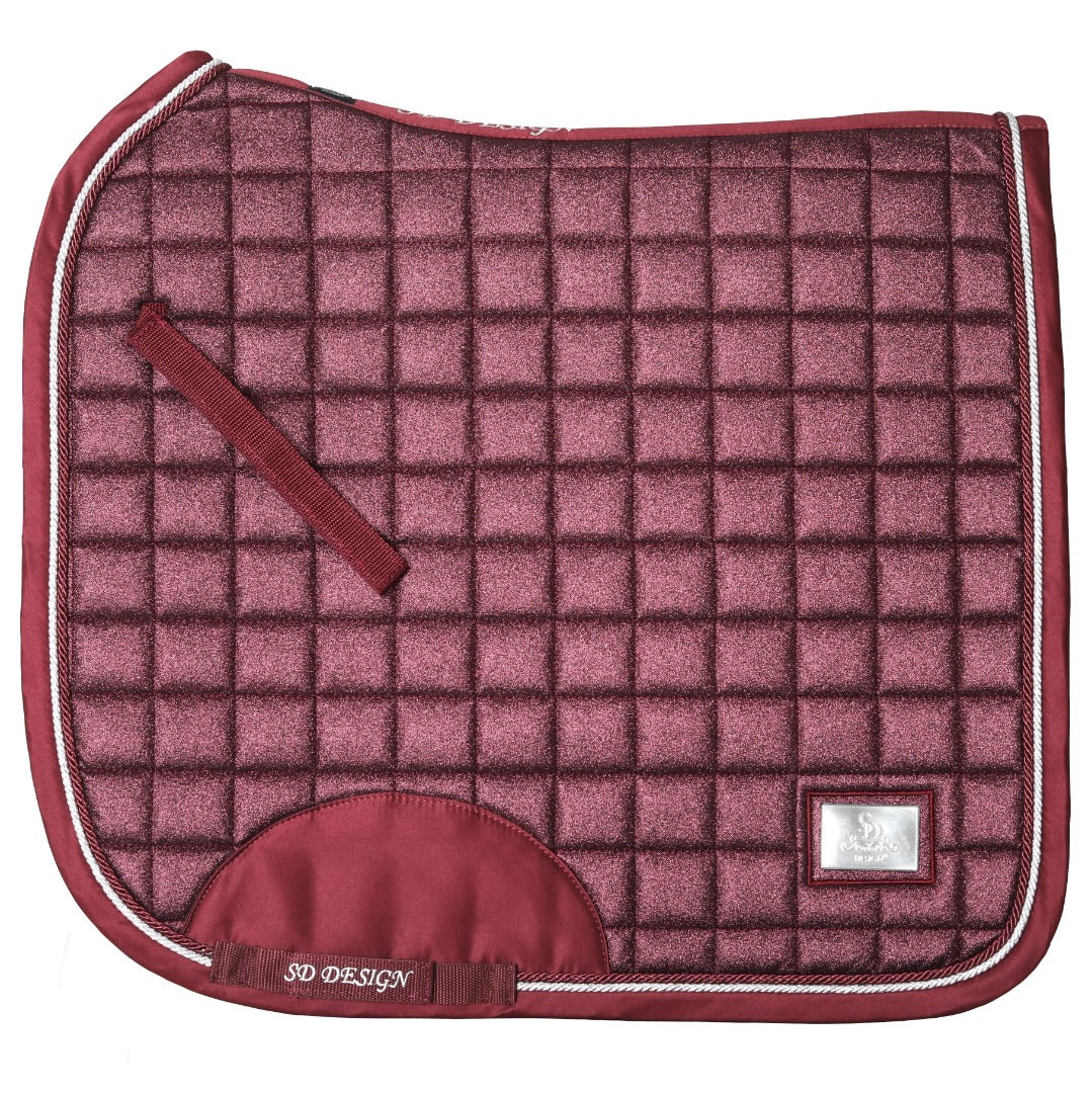 SD® HOLLYWOOD GLAMOROUS Zadeldek - Raspberry Shimmer - Horse Musthaves