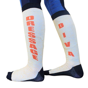 'Dressage Diva' Paardrijsokken - Horse Musthaves