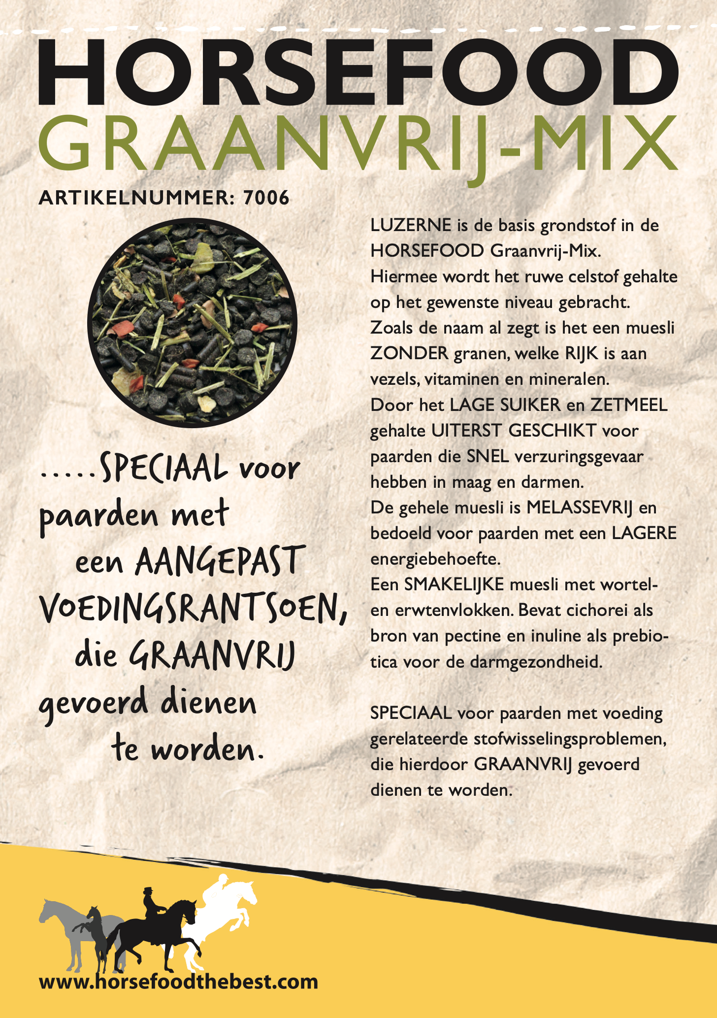 Horsefood Graanvrij-Mix