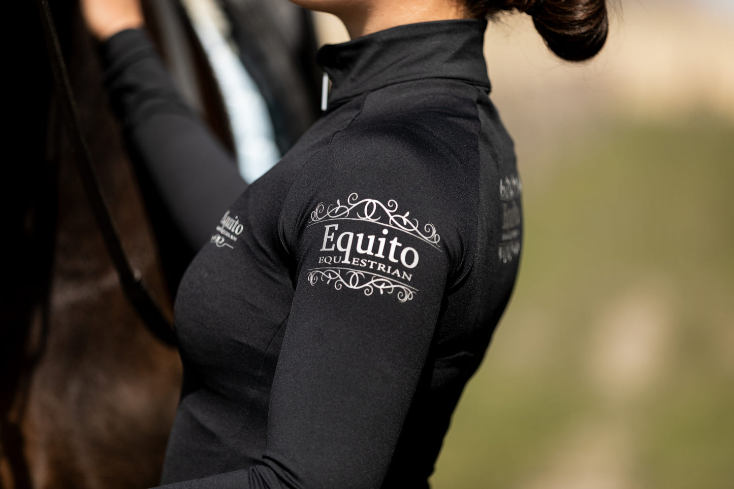 Equito Base Layer - Black Silver