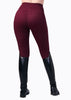 Maximilian Sculpt Riding Leggings - Wine - Horse Musthaves