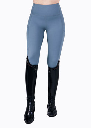 Maximilian Sculpt Riding Leggings - Storm Blue - Horse Musthaves