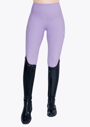Maximilian Sculpt Riding Leggings - Lavender - Horse Musthaves