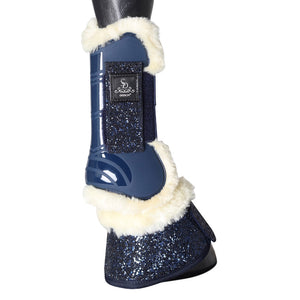 SD® GLITTER Pees & kogelbeschermers - Navy - Horse Musthaves