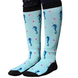 'Under the Sea Unicorn' Paardrijsokken - Horse Musthaves