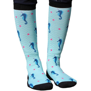 'Under the Sea Unicorn' Paardrijsokken - Horse Musthaves